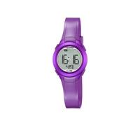 Calypso Orologio digitale unisex, display LCD e cinturino in plastica viola, K5677/2