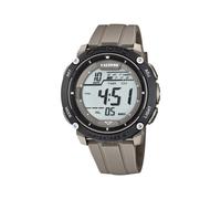 Calypso Orologio Digitale Uomo - Gomma Verde - Impermeabile 10 ATM - Data e Calendario, Cronografo, Doppio Fuso Orario, Luce, Allarme, 12/24 Ore - K5820/1 Flash Time