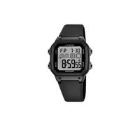 Calypso Orologio Digitale Uomo in Gomma Nero K5812/2 | Movimento al Quarzo, Impermeabile 5 ATM Data e Calendario, Cronografo, Doppio Fuso Orario, Illuminazione, Allarme