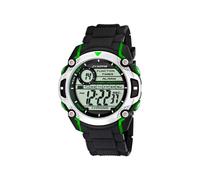 Calypso Orologio Digitale Uomo in Gomma Nero Orologio Sportivo Uomo | Imperm. 10 ATM Data e Calendario, Cronografo, Doppio Fuso Orario, Illuminazione, Allarme, 12 e 24 Ore K5577/3 Digital for Man