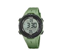 Calypso Orologio digitale uomo K5837/2 – Quarzo, 10 ATM, cronografo, cinturino gomma verde