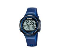Calypso Orologio Digitale Unisex Uomo Donna in Caucciù Blu - Resistente all’Acqua 10 ATM - Data, Calendario, Cronografo, Doppio Orario, Luce, Allarme, 12/24 h K5799/5