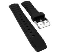 Calypso Watches Cinturino Plastica Nastro Morbido Nero per Modello