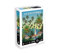 Calypto 3907302 California-Puzzle da 500 Pezzi, con Superficie vellutata, per Adulti e Bambini a Partire dagli 8 Anni in su, Multicolore, Small