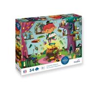 Calypto 3907806 - Puzzle da 54 pezzi, con soft touch, puzzle per bambini con grandi parti e superficie vellutata, con poster puzzle, per bambini dai 5 anni in su, per magia, rifinitura