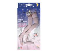 Calza 70 den linea preventiva night wellness nero 2-m