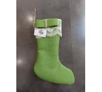 CALZA BEFANA ARTIGIANALE "LE COSE DI GIÒ" 31x20cm EPIFANIA REGALO