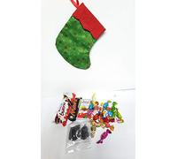 Calza Befana Con Cioccolatini Kinder e Caramelle Assortite.