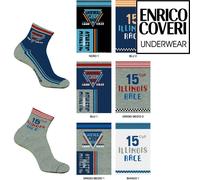 Calza bimbo corta cotone elasticizzato Enrico Coveri Junior 289ass - 6 paia