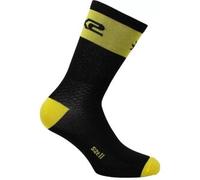 Calza Corta Sixs SHORT-LOGO Nero Giallo I