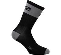 Calza Corta Sixs SHORT-LOGO Nero Grigio I