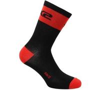 Calza Corta Sixs SHORT-LOGO Nero Rosso III