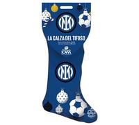 Calza del Tifoso - Calza della Befana INTER Epifania 2026 con Cioccolato a Latte, Cioccolato e Riso Soffiato e Cioccolato Fondente + Sorpresa 140g