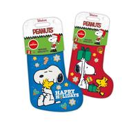 Calza della Befana con Caramelle Gommose, Carbone, Marshmallow e Sorpresa, confezione per Snoopy 170g