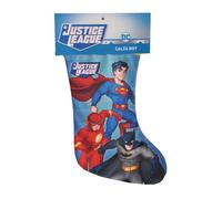 Calza della Befana Justice League DC Supereroi Superman Batman Flash Boy