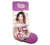 Calza della befana Violetta Disney Decorazioni Natalizie calzettone Dolci Caramelle Doni per Grandi e Bambini (4)