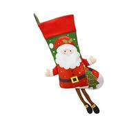 Calza di Natale Albero di Natale Appeso Ornamento Pendente Sacchetto Regalo Caramelle Decorazione Lunga Tempo Ornamento Festival Calze