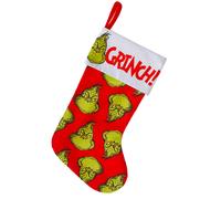 Calza Di Natale Dr. Seuss Il Grinch 45cm - Faccie Del Grinch