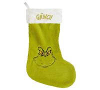 Calza Di Natale Dr. Seuss Il Grinch 60Cm Verde In Materiale Peluche