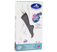 Calza Donna Fantasia 70 Ametista Pois Nero Tg.S-M