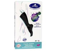 Calza Donna Fantasia 70 Pop Geranio Nero Tg.S-M