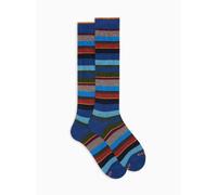 CALZA GALLO calzini lunghe uomo caldo cotone MULTICOLOR AP103413 ABISSO ZAFFERAN