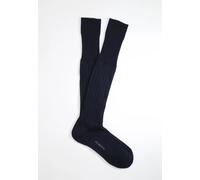 Calza lunga a costa in 100% Cotone Felpato PEROFIL VPRC00135 NERO-BLU-GRIGIO