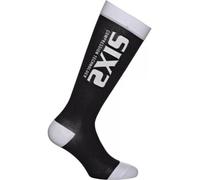 Calza Lunga Sixs RECOVERY-SOCKS Nero Bianco L
