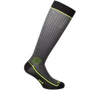 Calza Lunga Unisex Sixs LONG2 Nero Carbon Giallo 36-39