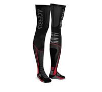 Calze Acerbis X-Leg Pro Nero-Rosso L Nero