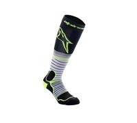 Calza MX PRO SOCKS Grigio Giallo Fluo ALPINESTARS - UE: S