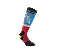 Calza MX PRO SOCKS Rosso Azzurro ALPINESTARS - UE: M