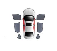 Calza parasole auto Per Skoda Per Superb Combi Per MK3 2015-2023 Magnetico Auto Per Scudo Anteriore Tenda Finestra Laterale Posteriore Ombra Visiera Tendina Auto Laterale(6PCS)