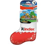 Calza per minecraft 2026 con Cioccolato Mini, Cereali, Bueno e SchokoBons con Sorpresa per kinder 130g