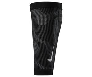 Calza per polpacci in maglia Nike Zoned Noir S/M