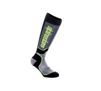 Calza Ragazzo YOUTH MX PLUS Grigio Giallo Fluo ALPINESTARS - RI: M/L