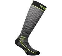 Calza SIX2 Long 2 Black/Yellow Taglia II (44/47)