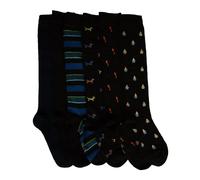 Ciocca Calze Uomo Lunghe Fantasia, Caldo Cotone Morbide e Confortevoli - 3/6/8 Paia [BOXCW6_MIX2_11_1]