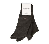 Calvin Klein Calza uomo CK calzini trunk bassi in caldo cotone confezione 3 capi articolo 701218746, 003 Dark grey melange, 43