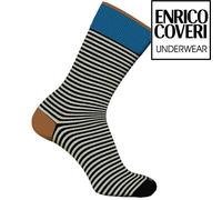 Calza uomo corta caldocotone Enrico Coveri Happy Line 31Ass - 6 paia