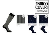 Calza uomo lunga caldocotone Enrico Coveri Winter Line 367C - 12 paia