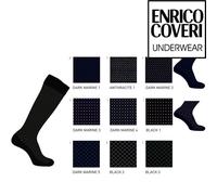 Calza uomo lunga caldocotone Enrico Coveri Winter Line 368Ass - 12 paia