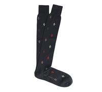 Calza Uomo Lunga Fantasia Rombi Cotone e Cachemire PEROFIL VPRC93280