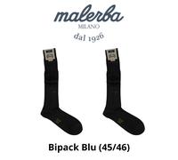 Calza Uomo Unisex Lunga Cotone , Estate, Blu, 58231 Malerba