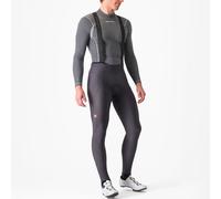 Castelli espresso grey bib short