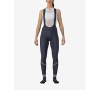 Calzamaglia Castelli Velocissima Drop Tail blu scuro argento riflettente donna - L