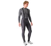 Castelli espresso grey bib short