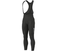 Calzamaglia con bretelle Road nero/bianco 2XL