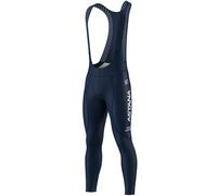 Calzamaglia con bretelle XDS ASTANA TEAM 2025 blu scuro