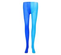Calzamaglia da donna con rosa e rosso, lunghezza totale, due, per feste Lake Blue zaffiro
